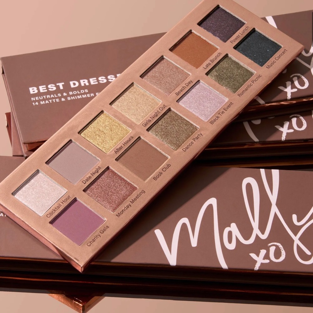Mally Beauty Best Dressed Lids Neutrals & Bolds  *NEW* *NIB*